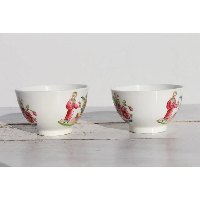 Circa: Late 19th Century. Origin: China. Material: Porcelain. Dimensions: Some faded surfaces. One bowl with a tiny...