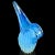 Glass Vintage Murano Fratelli Toso Tall Opalescent Sky Blue White Fade Italian Ribbed Art Glass Pitcher Flower Vase For Sale - Image 7 of 10