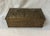 Vintage Sarreid Brass Rectangular Embossed Box For Sale - Image 12 of 12