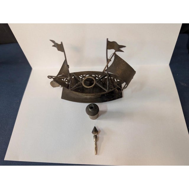 Early 20th Century Nautical Perfume Bottle - Novelity For Sale - Image 9 of 10