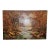 Antique Winter Scene Oil Painting, S. Kurtz For Sale