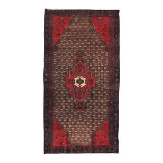 Pasargad Home Vintage Serab Camel Wool Area Rug, 4' 9'' X 9' 3'' For Sale