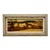Vintage Landscape Oil Painting on Board For Sale