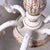 Ceramic 6-Arm Chandelier with Floral Decorations, 1960s For Sale - Image 15 of 18
