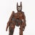 Jack Alving (American, XX-XXI) Monster Character Polychrome Glazed Ceramic Sculpture, 2024, signed and dated to underside....