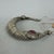 Torchon Necklace in Silver with Nomad Ethnic Red Glass For Sale - Image 5 of 11