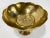 Mid 20th Century Vintage Scalloped Brass Compote on Pedestal For Sale - Image 5 of 7