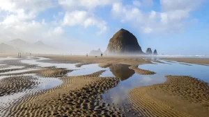 "Surreal Encounters on the Oregon Coast," Canon Beach Photograph, Sam Nizam 2015