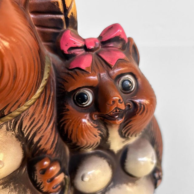 Vintage Ceramic Tanuki Family, Shigaraki, Japan, 1980s For Sale - Image 4 of 11