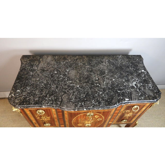 Transitional Commode by Martin Ohneberg, 18th Century For Sale - Image 3 of 12