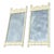 Pair of Vintage 1970s Omega Faux Bamboo Wall Mirrors Hollywood Regency / Palm Beach Regency style. A rare and highly...