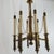 1970s Mid Century Modern Chapman Brass 8-Light Candlestick Chandelier For Sale In Austin - Image 6 of 12