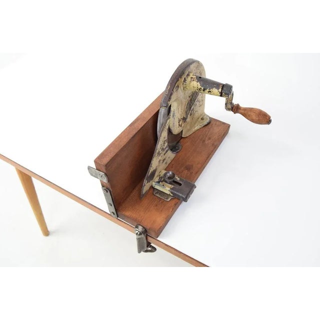 Art Deco German Table Slicer, 1930s For Sale - Image 11 of 13