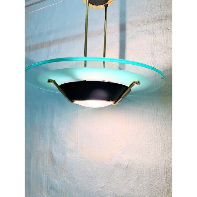 Large Italian Hollywood Regency Chandelier, 1980s For Sale - Image 18 of 18