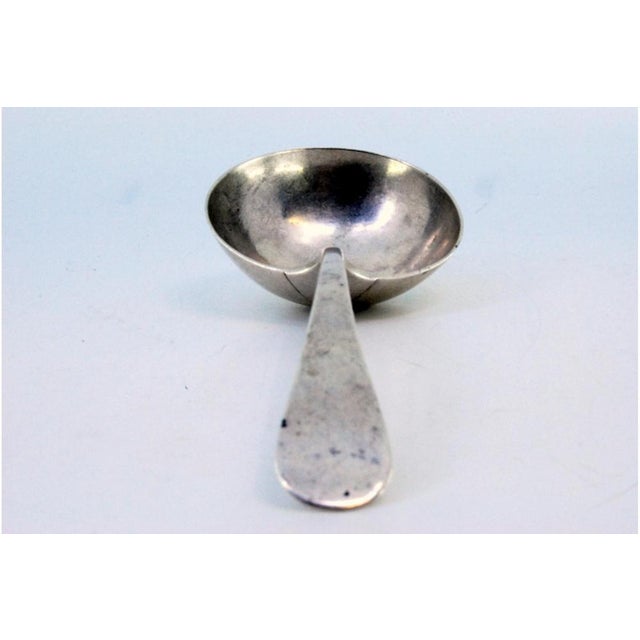Silver Sauce Spoon with Handle, in Very Good conditions. Designed from 2000 This piece has an attribution mark, I am sure...