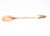Peach Antique Art Deco 14k Gold and Carved Agate Jabot Pin For Sale - Image 8 of 15