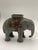Vintage Cast Iron Circus Elephant Bank For Sale - Image 10 of 12