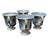 English Mid 19th Century Staffordshire Punch or Custard Cups- Set of 4 For Sale - Image 3 of 11