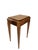 Reclaimed Old Growth Pine Parquetry Side Table For Sale - Image 17 of 17