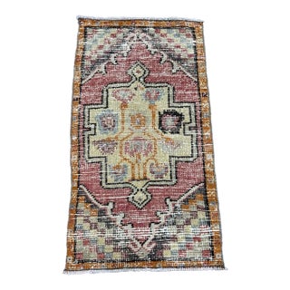 Turkish Yastik Rug 1'7" x 2'10" For Sale