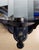 Metal Vintage Tapered 5-Panel Mirrored Metal Toleware Candle Sconce For Sale - Image 7 of 9