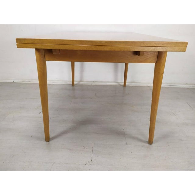 Wood Vintage Extensible Table from Meubles TV, 1960s For Sale - Image 7 of 18
