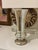 Antique 19th Century Bohemian Hand-Painted Floral Mercury Glass Vase For Sale - Image 13 of 15