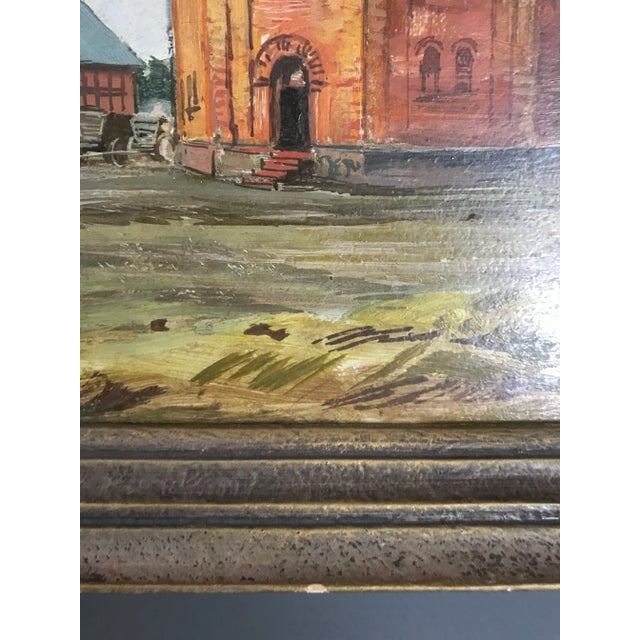 1920's Kurt Haase-Jastrow Original Framed Painting For Sale - Image 4 of 8