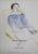 Portrait of a Young Man Poster after David Hockney For Sale