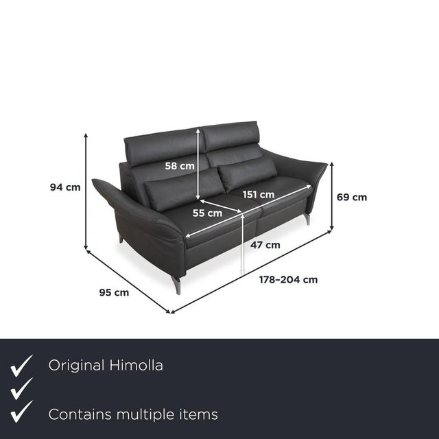 The Himolla Weilheim sofa is the perfect blend of traditional Bavarian comfort and modern, clean design. In this timeless...