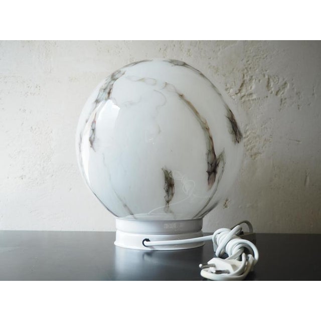 Mid-Century Sphere Table Lamp, 1970s For Sale - Image 3 of 11