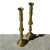 Late 20th Century Brass Candle Holders- Set of 2 For Sale - Image 9 of 9