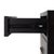 Black Lark 31 in. W Rectangular Wood Accent Storage Cabinet with 1 Drawer and 2 Doors, Washed Black For Sale - Image 8 of 11