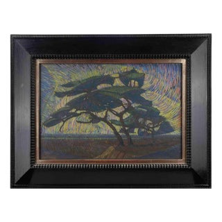 Nicolas Alexandrovitch Tarkhoff, Landscape, Tempera, Early 20th Century For Sale