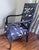 Pair of Mid 20th Century Lacquered Neoclassical Dolphin Armchairs ~ New Upholstery For Sale In Saint Louis - Image 6 of 17