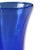 1990s "Illusion" Cobalt Blue Indiana Glass Vase For Sale - Image 5 of 11