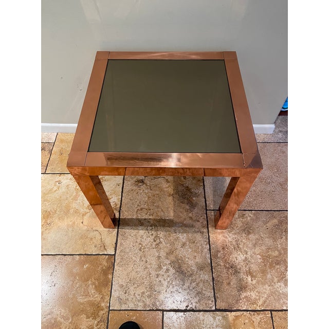 1960s 1960s Mid-Century Modern Square Occasional/ Side Table For Sale - Image 5 of 6