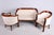 Biedermeier Seating Set in Walnut and Ebony, Austria, 1820s, Set of 3 For Sale - Image 13 of 13
