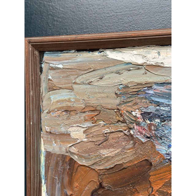 Swedish Artist, Abstract Composition, 1950s, Oil on Canvas, Framed For Sale - Image 12 of 18