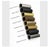 Not Yet Made - Made To Order Modern 6 Light Brass Chandelier, Alabaster Glass Pendant Light, Mid Century Ceiling Fixture, Luxury Dining Room Lighting For Sale - Image 5 of 6