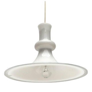 Vintage Danish Etude Glass Pendant Lamp by Michael Bang for Royal Copenhagen, 1970s For Sale