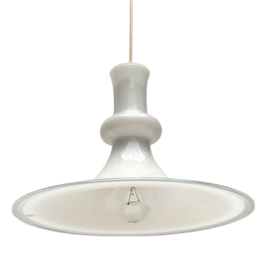 Vintage Danish Etude Glass Pendant Lamp by Michael Bang for Royal Copenhagen, 1970s