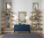 Bungalow 5 Villa & House Anton Etagere - Gold Leaf With Mirrored Shelves 88"h For Sale - Image 4 of 4