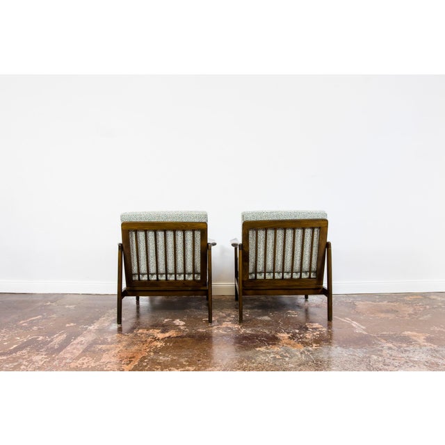 Mid-Century Modern Lounge Chairs by Zenon Bączyk, Poland, 1960s, Set of 2 For Sale - Image 9 of 18