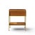 Paul McCobb Model 8714 Mid Century Mahogany, Brass and Cane Nightstands - Pair For Sale - Image 9 of 13