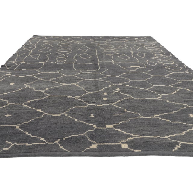 Tribal Contemporary Turkish Moroccan Rug, 06'04 X 09'04 For Sale - Image 3 of 10