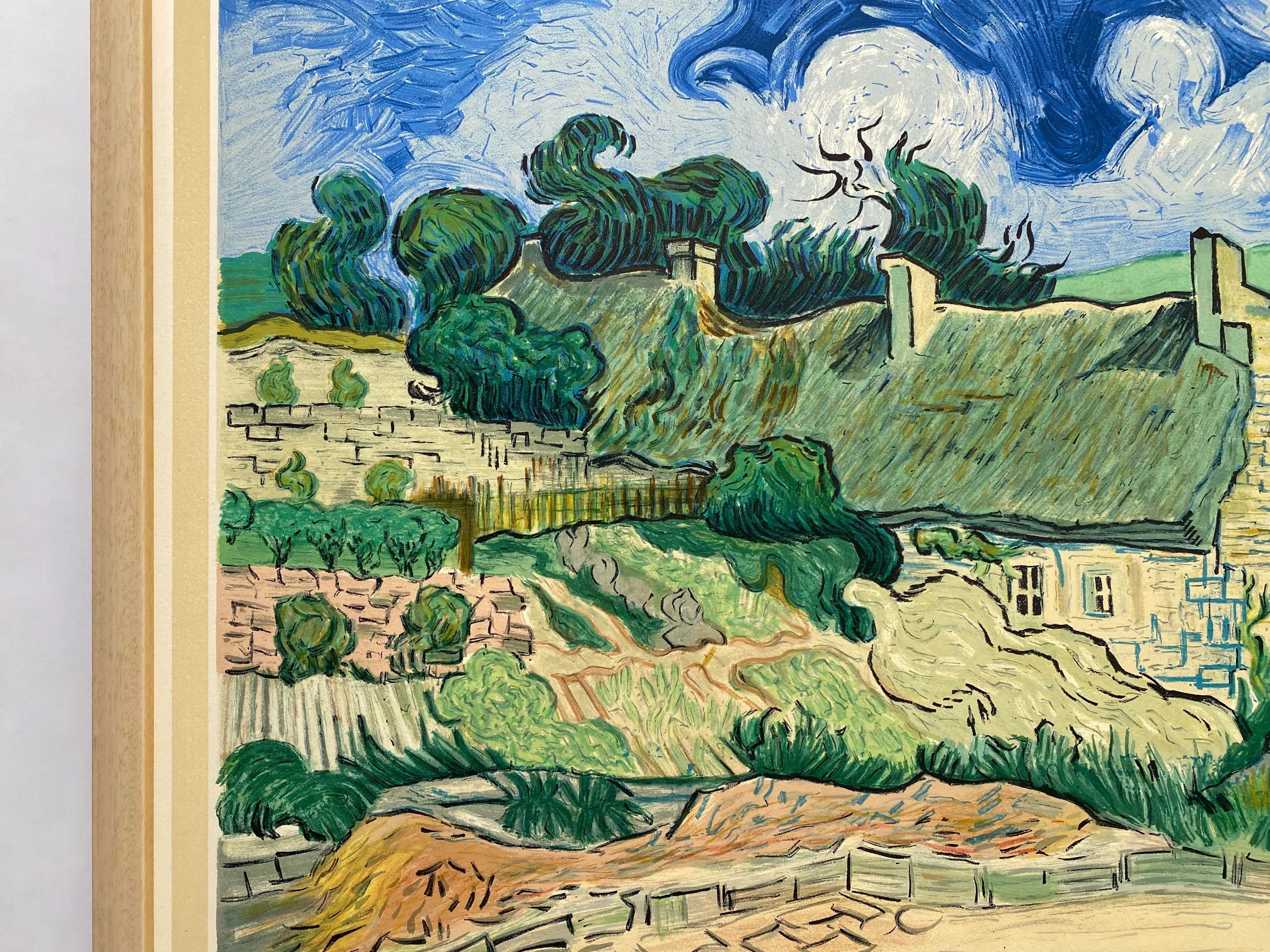 Vincent Van Gogh Vintage 1954 Mourlot Fine Art Lithograph Print