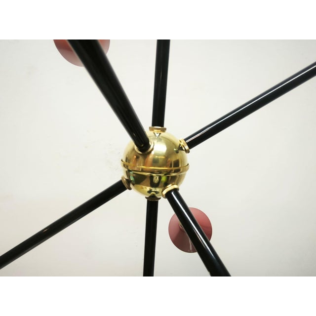 Vintage Metal Sputnik Light, 1960s For Sale - Image 13 of 17