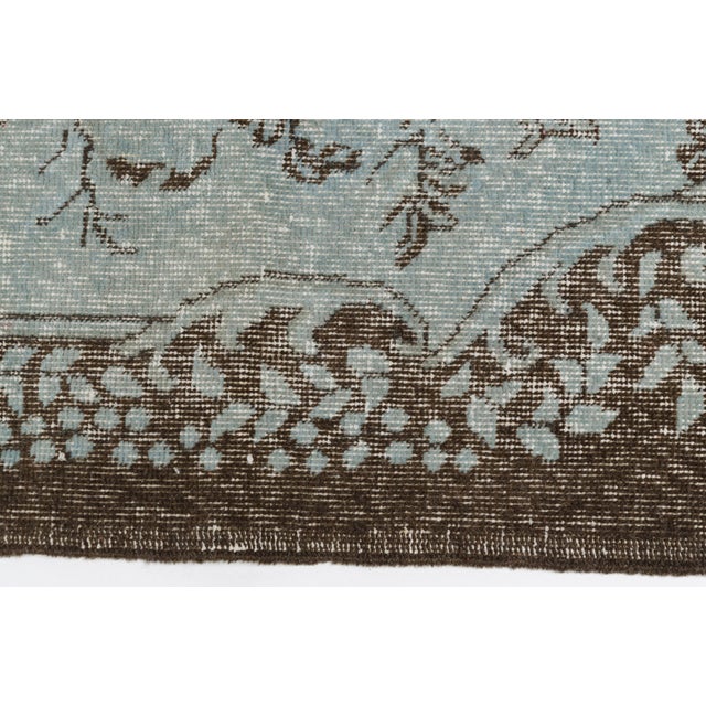 Textile Antique Wool Turkish Handmade Rug For Sale - Image 7 of 10