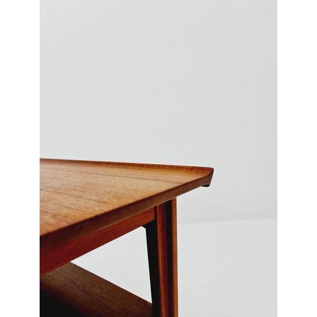 Danish Teak Coffee Table by Finn Juhl for France & Daverkosen, 1950s For Sale - Image 10 of 12